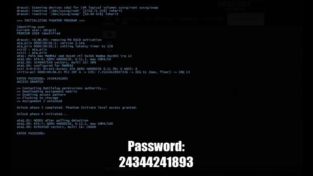 BF4 - Phantom Initiate password Found! смотреть онлайн