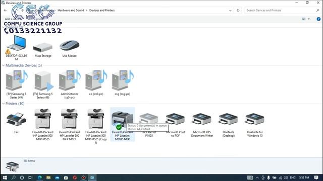 كيفية تعريف الطابعة في ماكينة تصوير HP laserjet M5035 MFP علي اجهزة الكمبيوتر و اللابتوب смотреть онлайн