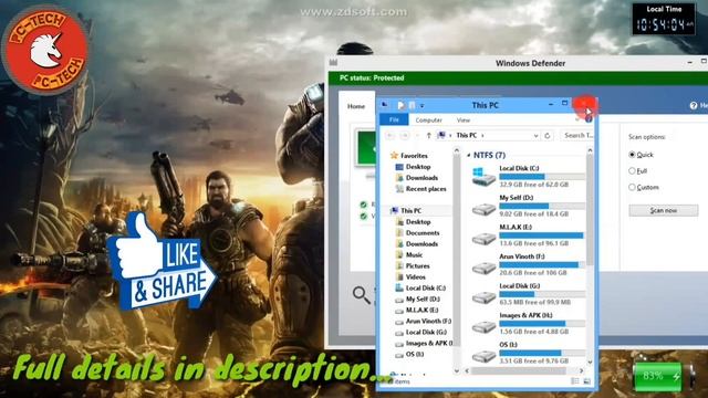 Scan and Secure PC | Without Install Antivirus | Tamil смотреть онлайн
