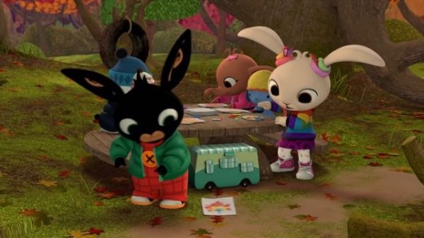 Obrazki z liści | BING NOWY ODCINEK | Bing Polski