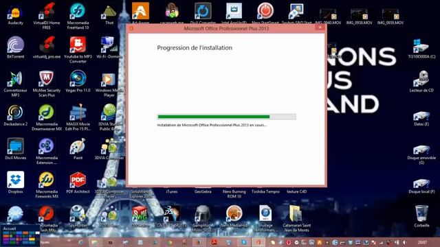 [TuTo FR] Comment installer Pack OFFICE 2013 PRO Plus gratuitement смотреть онлайн