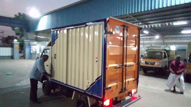 TATA ACE CONTAINER WITH SIDE SLIDING DOOR MODEL@teeteacoachbuilders смотреть онлайн