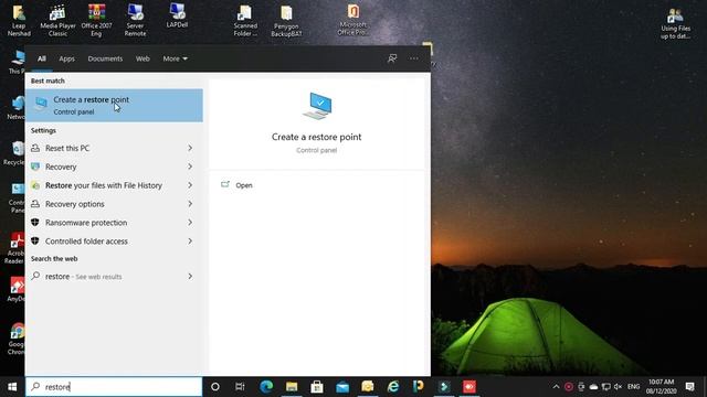 Windows 10 - How to Create a System Restore Point-Malayalam смотреть онлайн