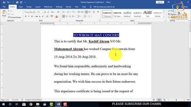 07. MS Word- Class 07 .Cut Copy And Paste (microsoft word 2019 tutorial) Urdu - Hindi смотреть онлайн