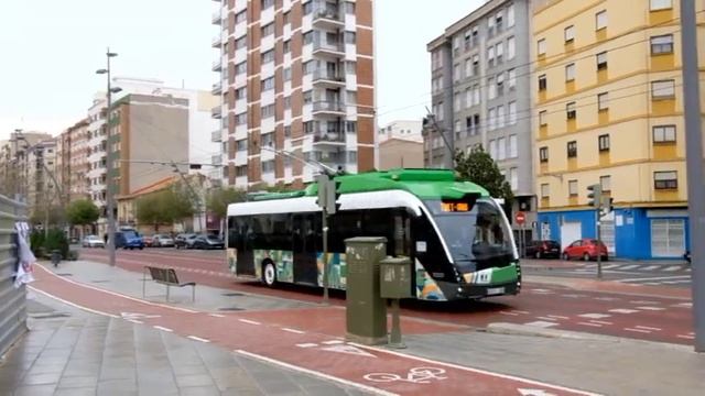 Tram De Castellon the last trolley bus system in Spain смотреть онлайн