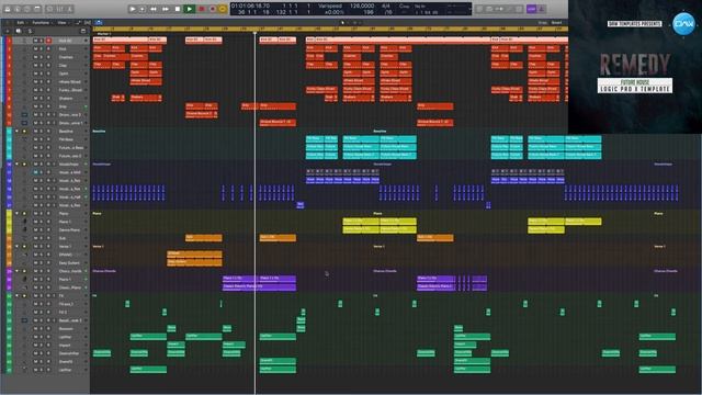 Remedy Logic Pro X Template