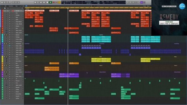 Remedy Logic Pro X Template