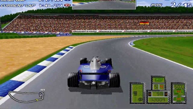 1998 Formula 1 (Windows PC) – Race 11 – German Grand Prix смотреть онлайн