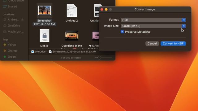 How to Quickly Convert Images in Finder on macOS Ventura смотреть онлайн