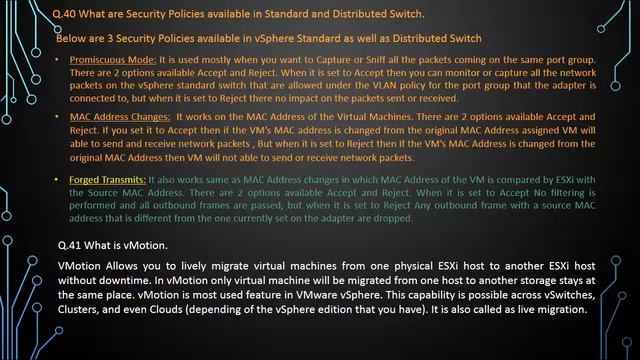 VMware ESXi Interview Question and Answers Part 2 смотреть онлайн