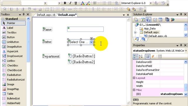 Creating a Web Forms User Interface csharp - 02 смотреть онлайн