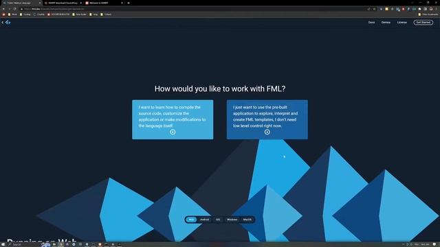 Build a Cross-Platform App in Under 10 Minutes With NO EXPERIENCE using XAMPP and FML смотреть онлайн