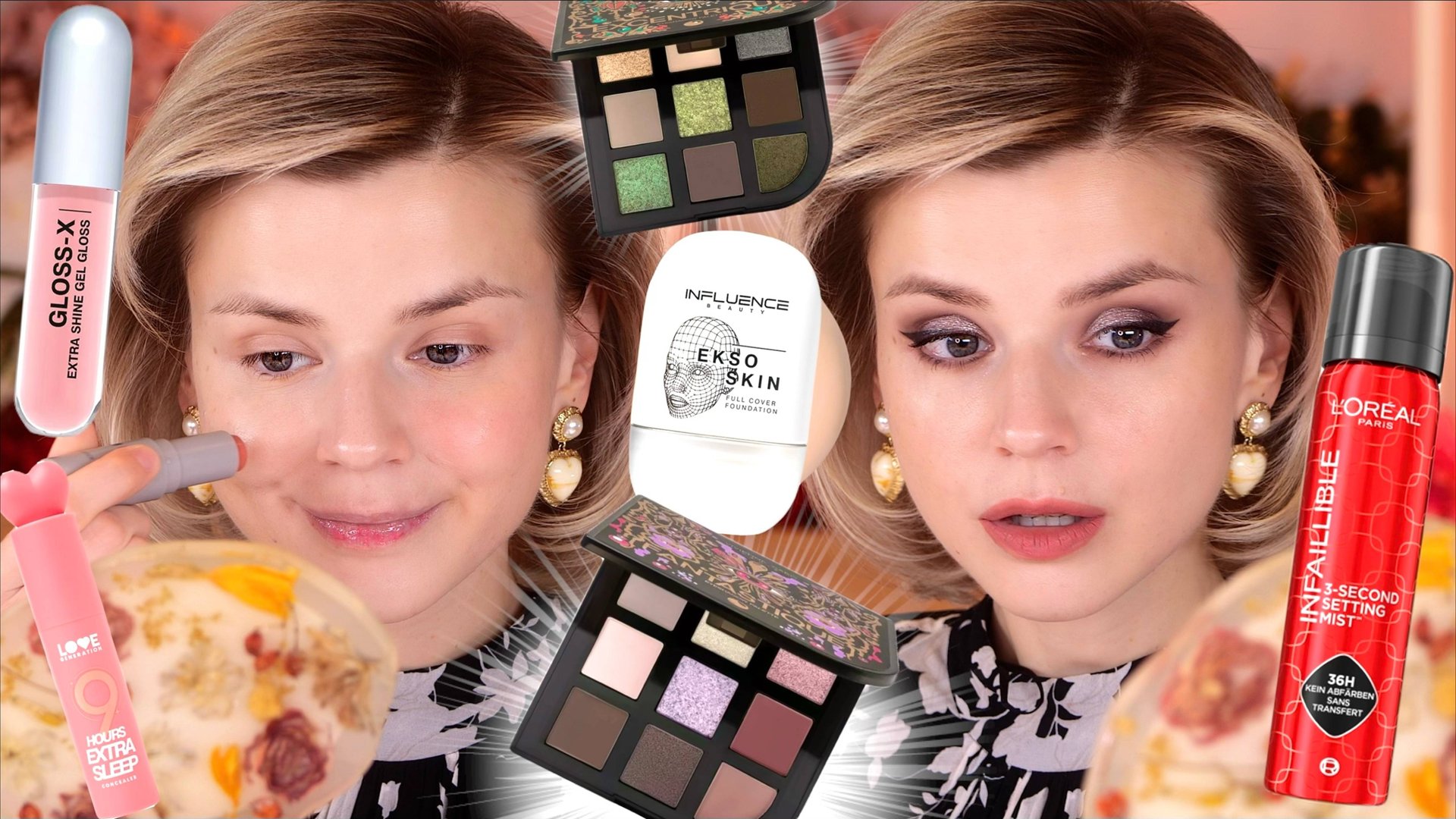 ГОРЯЧИЕ БЮДЖЕТНЫЕ НОВИНКИ СЕЗОНА: палетки Vivienne Sabo, Influence Beauty, L’Oreal Paris и другие! смотреть онлайн