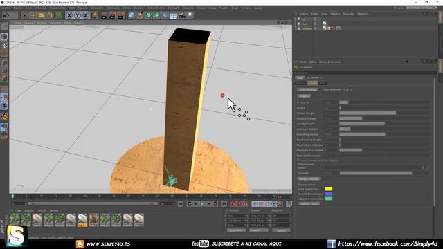 🌿🌱IVY GROWER PLUGIN PARA CINEMA 4D - COMO FUNCIONA🌱🌿 смотреть онлайн