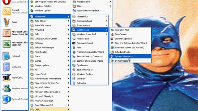 How to find computer specs on Windows XP смотреть онлайн