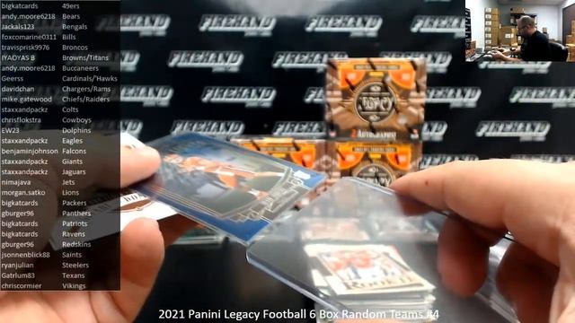 5/26/2021 2021 Panini Legacy Football 6 Box Random Teams #4 смотреть онлайн