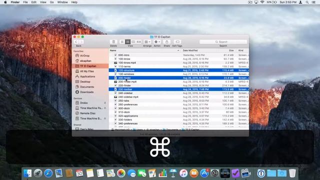 Selecting Files and Folders on the Mac смотреть онлайн