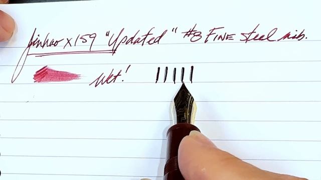 2022 Updated Jinhao x159 Fountain Pen Unboxing and Review смотреть онлайн
