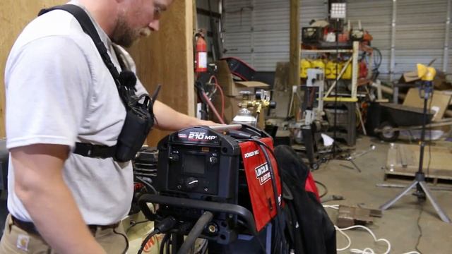 Converting Lincoln Electric 210MP to TIG смотреть онлайн