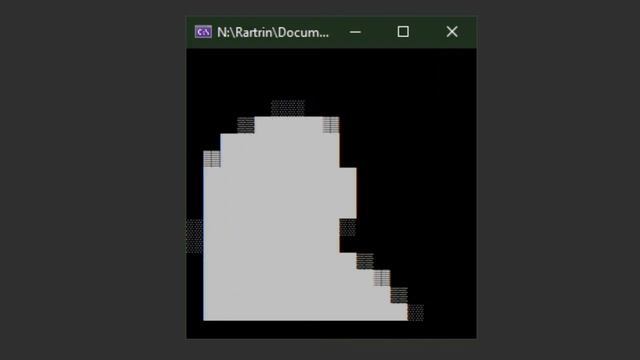 Bad Apple!! But it's in CMD (with audio) смотреть онлайн