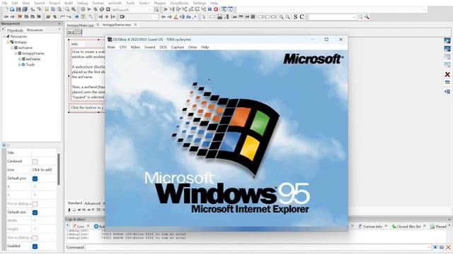 GUI C++ programming for Windows 3.11 / 95 / cross-platform in 2023 (the easy way) смотреть онлайн