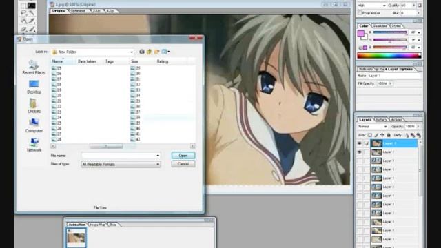 How to make animated .gif with adobe imageready! смотреть онлайн