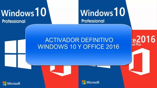 Activador / Activator Office 2016 y Windows 10 test 2018 смотреть онлайн