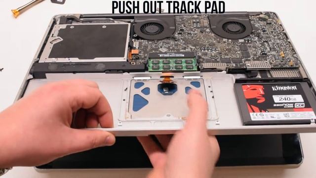 2010 Macbook Pro 17" A1297 Track Pad Replacement смотреть онлайн