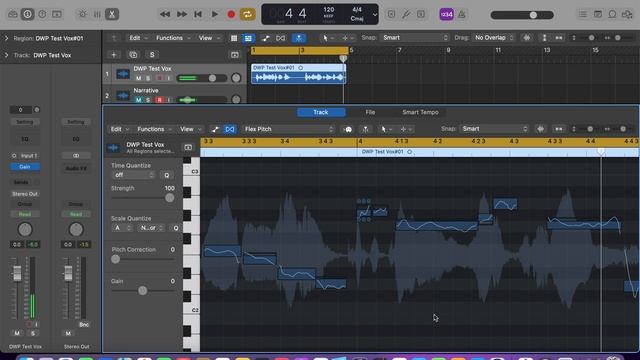 Workaround for Logic Pro 10.7 Flex Pitch Correction Slider not working смотреть онлайн