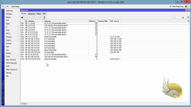 13-MIKROTIK-RIP Advertising Default Route смотреть онлайн