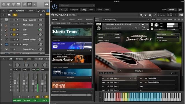 Harris Jayaraj Song in Logic Pro ( I Used Strummed Acoustic 2 - Native Instruments ) Ft.Kavya смотреть онлайн