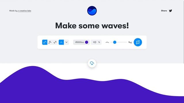 Easily Generate Waves Image for your Apps and Websites смотреть онлайн