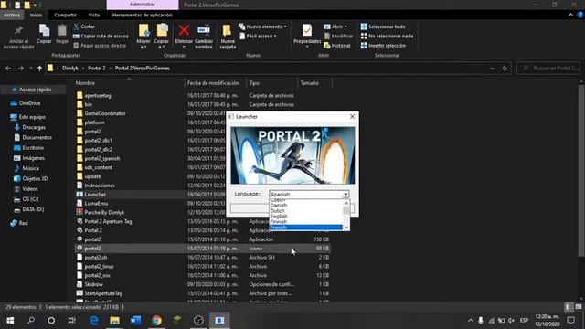 Como poner las voces al español en Portal 2 | Dimlyk T смотреть онлайн