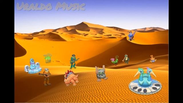 Dry Island - Fanmade Island (Insturmental Ver.) [Update 1] - My Singing Monsters {Uraldo Music} смотреть онлайн