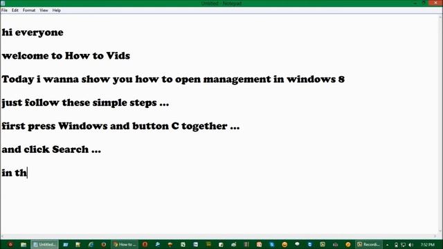 How To Open Computer Management In In Windows 8 ... смотреть онлайн