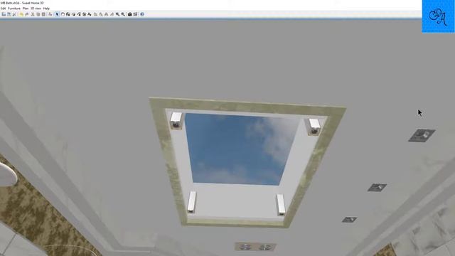 Dreamy Bathroom Tour in Sweet Home 3D смотреть онлайн
