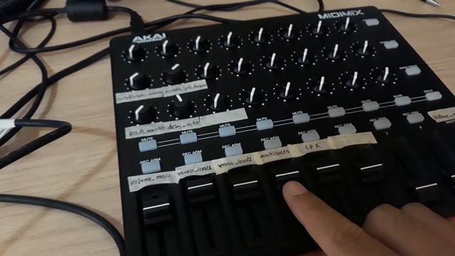 MIDI Controller Mapping for Audio Mixer - DEMO смотреть онлайн