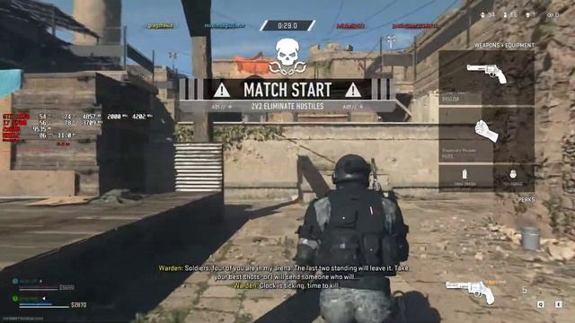 Call of Duty: Warzone 2.0 3rd Person GTX 1070 / i7 6700 PC Gameplay смотреть онлайн