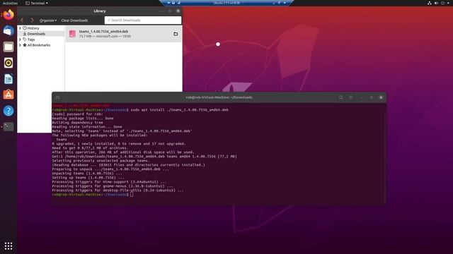 How to install Microsoft Teams on Ubuntu смотреть онлайн