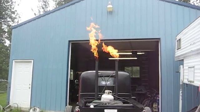 1946 Dodge knuckle dragger bigger flame throwers.avi смотреть онлайн