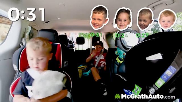 How Fast Can You Get 4 Kids Buckled in a Chrysler Pacifica? смотреть онлайн