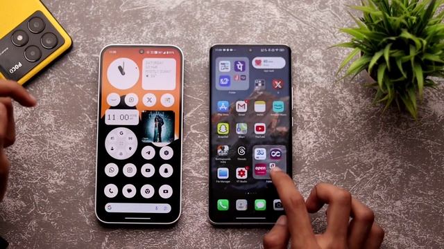 Xiaomi HyperOS Vs NothingOS Side By Side Comparison⚡ смотреть онлайн