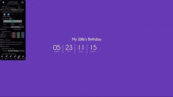 Magnumizer Rainmeter Countdown Timer Skin | Rainmeterbase