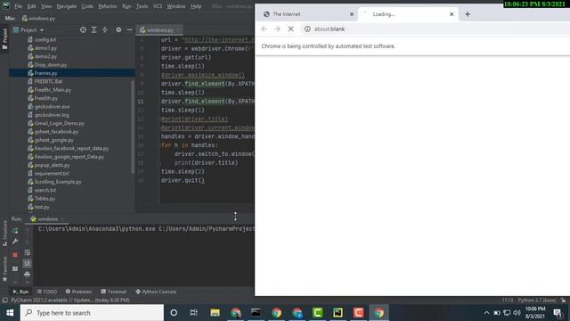 How to handle multiple windows in Python by Ravi Kumar смотреть онлайн