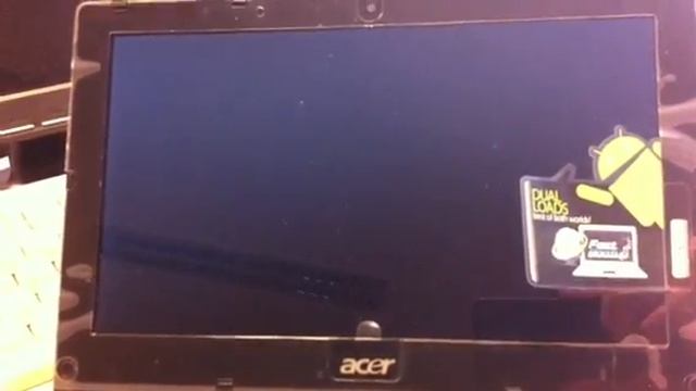 Gyári Android az Acer Aspire One D255 netbookon смотреть онлайн