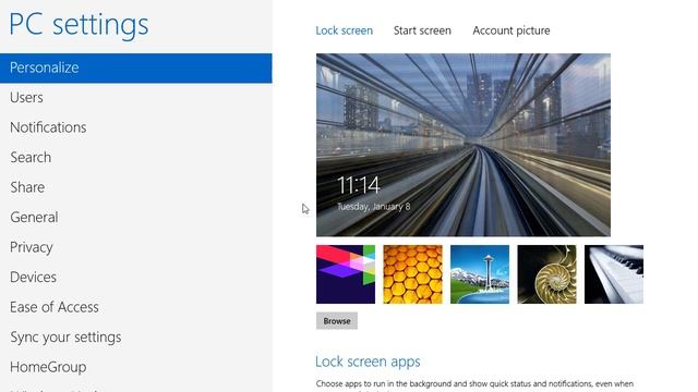 Changing the Lock Screen / Log In Screen Background in Windows 8 смотреть онлайн