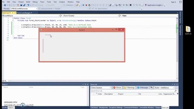 Visual Basic - Save & Draw Lines - VB смотреть онлайн