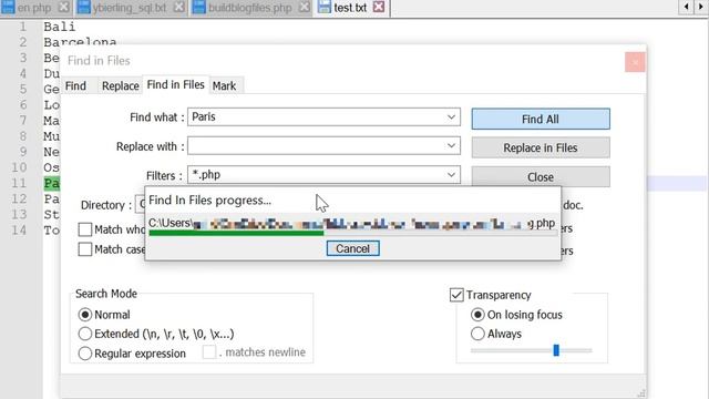 How to search text strings in Windows files and folders with Notepad++ смотреть онлайн