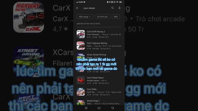 cách tải game CarX Street cho Android смотреть онлайн