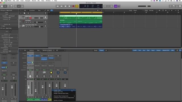 Export FX Returns from Logic Pro смотреть онлайн